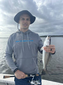 Speckled trout bite is good