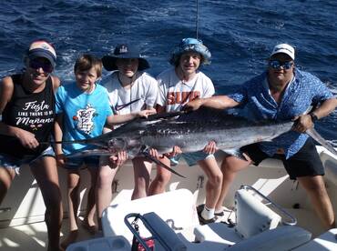 First marlin experience ,family time..
