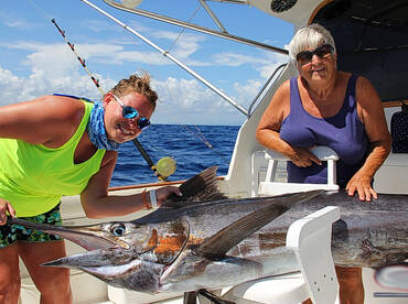Fishing, Women and Blue Marlin