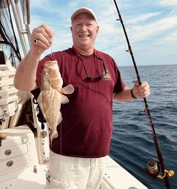 Great day of snapper fishing in the Gulf