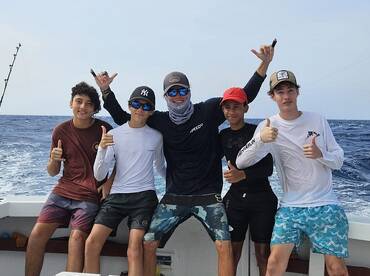 Birthday fishing trip with the boys! 