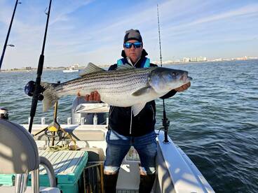 Finally, stripers are showing up!