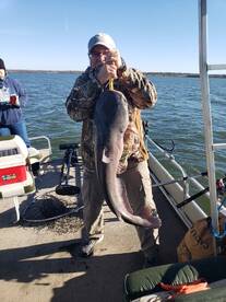 The Trophy Catfish bite is on fire.  
