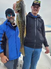 Catching Good Fish on a Cold Day