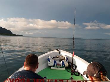 An unexpected trip but they are happy 