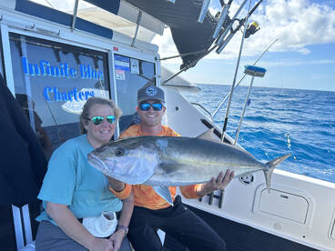Amberjack on the drift!
