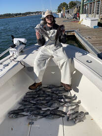 Half Day Fishing Trip! 5 man limit of Bl