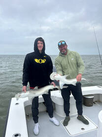 Its been cold but the fish are biting! 