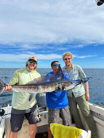 Dorado limits and billfish released on t