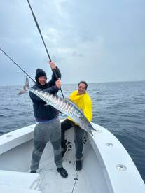 Big wahoo while targeting sailfish 