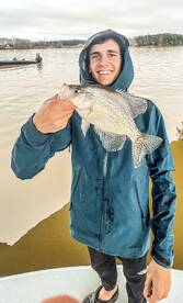 The crappie are chewing!!!