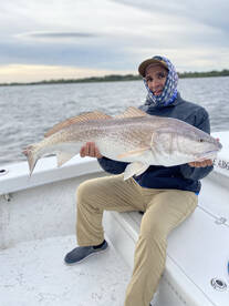 40lb Redfish Put up An Awesome Fight!