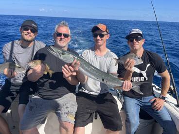 Snapper and Barracuda!