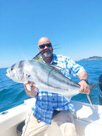 45 inches trophy roosterfish for yuor wa