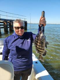 Trout were still chewing today