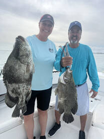 Port Canaveral triple tail Fishing