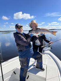 Big Redfish and Beautiful Trout