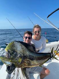 MASSIVE bull dorado (mahi mahi) !!!