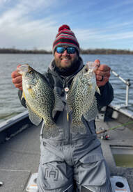 Ice Out Crappie Fishing Action! 