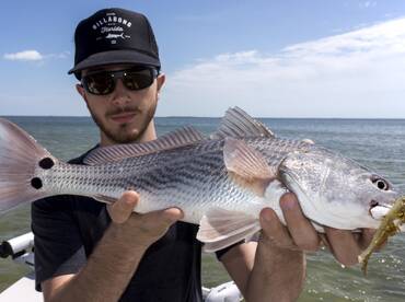 Good fishing even in the windy weather