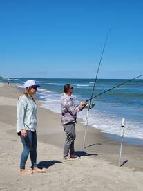Marina and Ace taking it all in!