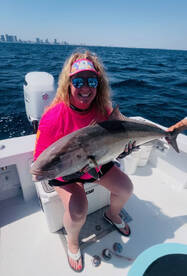 Tunas, barracuda, and big amberjacks!