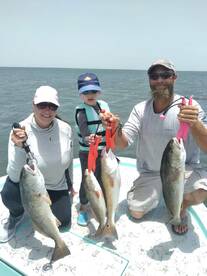 Priceless family fishing memories 