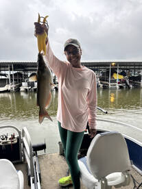 Catfish trip on Lake Conroe