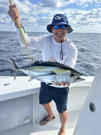 Great sailfish and tuna action