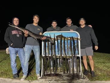 21st birthdy bowfishing trip was a huge 