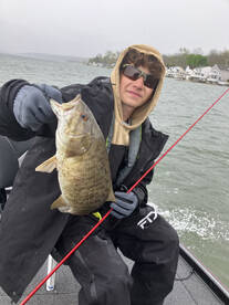 Bad weather but nice fish! 