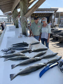 The speckled trout bite showed out today