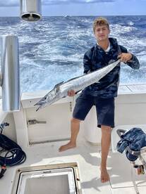 20lbs Ono Caught off Oahu's South Shore