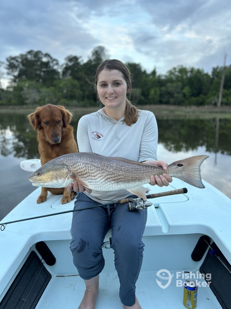 Lady angler always show out! Great catch Lauren!