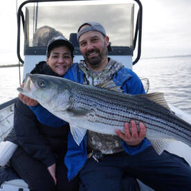 Frank and Gene with a Big Bass