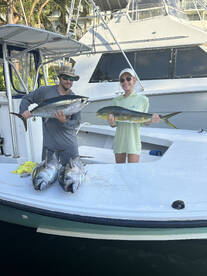 Sailfish, tuna and mahi afternoon!