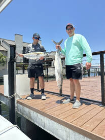 Sailfish, tuna, and a lot of kingfish!