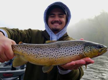 Trout fishing is fantastic!