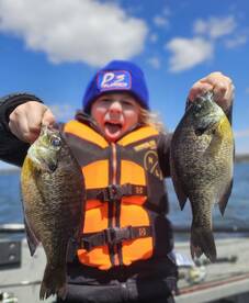Panfish are hard to beat right now!!!