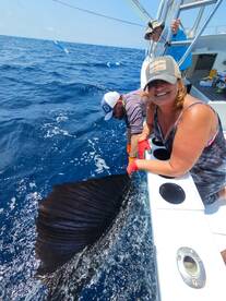 BILLFISHING IN QUEPOS COSTA RICA