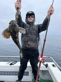 Big sheephead and cabezon good fishing !