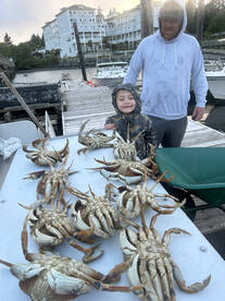 Evening  crabbing!