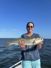 Good speckled trout action!!