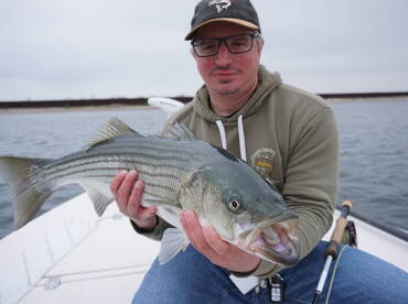 Mike with his PB bass