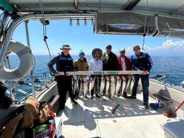 Cohos are in the area