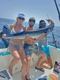 Last week party fishing.