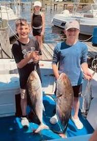 3hr shark trip adjusted amberjack trip