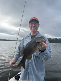 Smallmouth bass are biting!!!