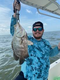 The fishing is getting better in Apalach
