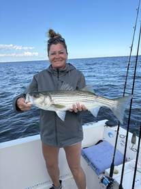 Striper action